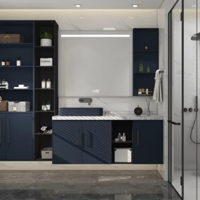 Progetto di costruzione di pannelli di supporto per piastrelle del bagno