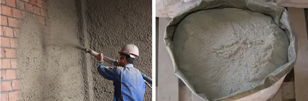 Polystyrene Granule Mortar